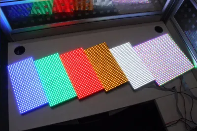 Module d'affichage LED pour véhicule couleur unique intérieur et extérieur P810