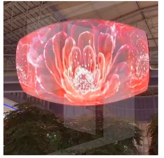 Écrans LED créatifs personnalisés polychromes haute luminosité SMD spéciaux pour l'intérieur et l'extérieur pour la publicité